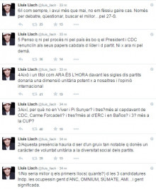 Les 6 piulades de Lluís Llach