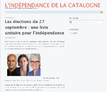 La independència de Catalunya, explicada pels francesos