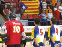 hoquei selecció catalana patins estelada senyera
