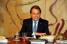 Artur Mas treballa en la convocatòria amb el màxim secretisme (Foto: ACN)