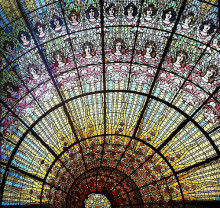 Vitrall del Palau de la Música Catalana