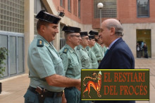 El ministre de l’Interior en una visita a la Guàrdia Civil a Catalunya, foto ministeri interior