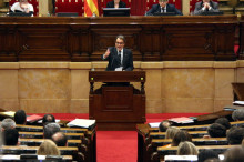 Artur Mas fa una repassada a la demagògia de Garcia Albiol