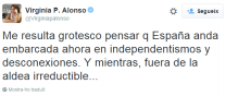 La directora adjunta de El Mundo barreja atemptats París i Independència