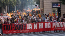València ACPV manifestació 25 300 Almansa