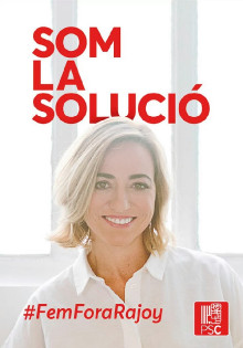 Cartell del PSC per les eleccions del mes vinent