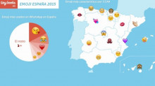 mapa espanya, estat espanyol, emoticones, emoij