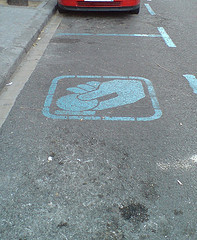 zona blava aparcament 