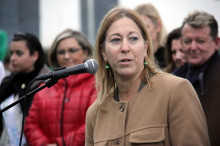 La portaveu Munté a l'Arenys