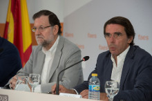 mariano rajoy, jose maria aznar, fundacion faes