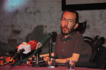 El secretari d'organització de Podem, Pablo Echenique, en una imatge d'arxiu