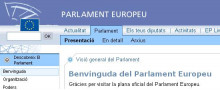 web parlament europeu catala