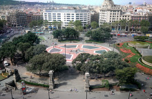 plaça catalunya barcelona