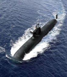 Imatge virtual d'un dels nous submarins