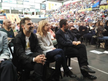 Jordi Sánchez, Jordi Cuixart i Neus Lloveras, ami, anc, omnium