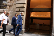 Els funcionaris judicials que van notificar advertències del TC al govern català, just abans d'entrar a Palau
