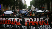 manifestació franki terrassa
