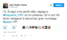 Twitter Joan Tardà