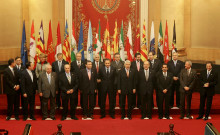 La primera Conferència de Presidents, organitzada per Zapatero el 2004 amb presència de Pasqual Margall