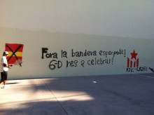 6 de desembre, pintada