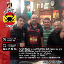 pepon nieto, alejo sauras, el cangrejo