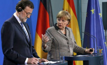 mariano rajoy, angela merkel