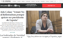 Entrevista d'Ada Colau a El Español