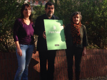 Natàlia Esteve, Jordi Sànchez i Àngels Folch