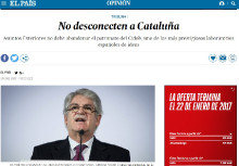La tribuna d'opinió d'El País