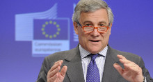 El nou president del Parlament Europeu, Antonio Tajani