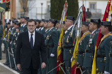 Rajoy asiste a la jura de bandera de la Guardia Civil / La Moncloa