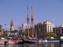 port barcelona vaixell 
