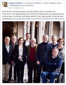 Foto tallada Collboni