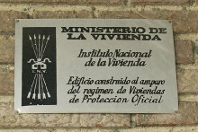 placa franquista