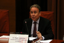 El president del Consell de l’Audiovisual de Catalunya, Roger Loppacher