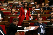 Carles puigdemont, ines arrimadas