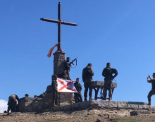 cim del matagalls, montseny, exercit espanyol, militars
