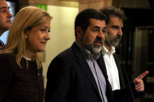 jordi cuixart, jordi sanchez, neus lloveras, ami, omnium, assemblea