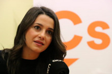 Inés Arrimadas, en un moment de l'entrevista amb l'ACN