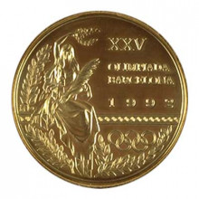 medalla or jocs olimpics barcelona 1992