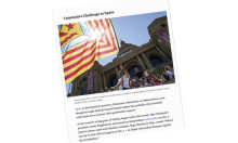 Una imatge de l'editorial del diari 'The New York Times' del 23 de juny del 2017 favorable a la celebració d'un referèndum sobre la independència de Catalunuya.