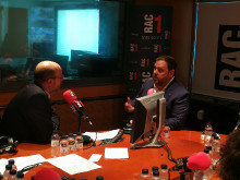 Oriol Junqueras durant l'entrevista a RAC1