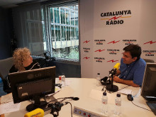 Gerardo Pisarello durant l'entrevista a El Matí de Catalunya Ràdio