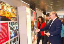 Inauguració exposició Tarradellas Can Serra