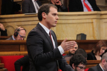 Albert Ribera, líder de Ciutadans, en una imatge d'arxiu
