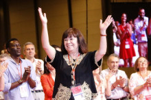 La nova presidenta del PSOE, Cristina Narbona