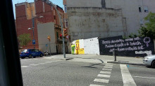 mural, campanya, si, cup, barcelona