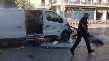 les rambles, atemptat, furgoneta