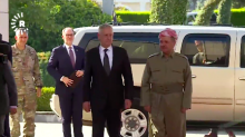 El secretari de defensa dels EUA, Jim Mattis, i el president del Kurdistan, Masoud Barzani