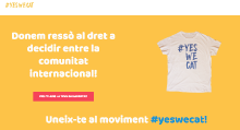 Imatge de la web de yeswecat